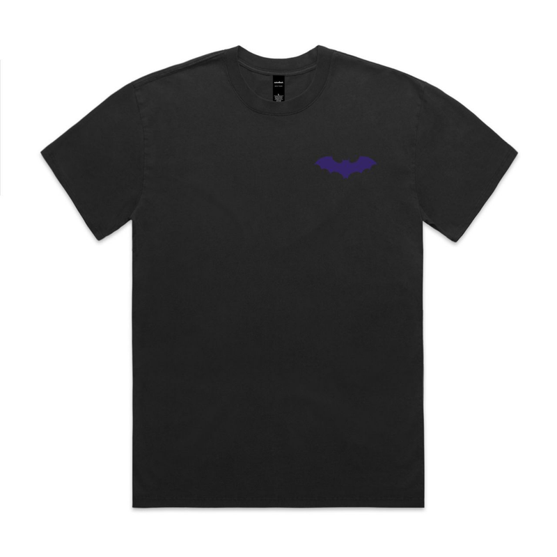 Bio Diesel "TROG" BAT "Heavy" Faded Black T-Shirt
