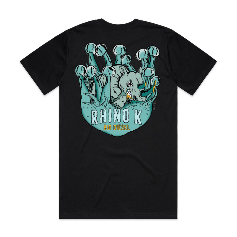 Bio Diesel "TROG" Rhino K Classic Black T-Shirt