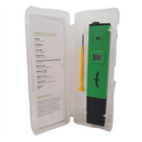 EC Pen Meter - Green open case