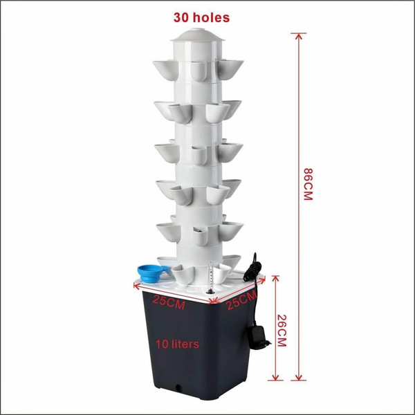 HydroCulture Vertical Tower 30 Holes