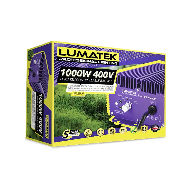 LUMATEK Pro 1000W 400V Controllable Ballast Lumatek