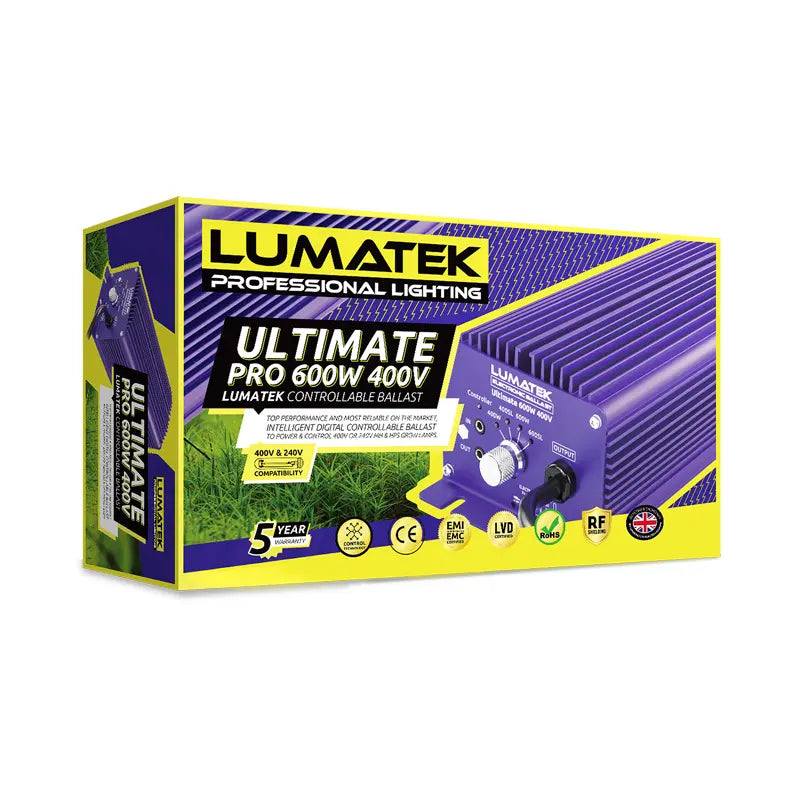 LUMATEK Ultimate Pro 600W 400V Controllable Ballast Lumatek