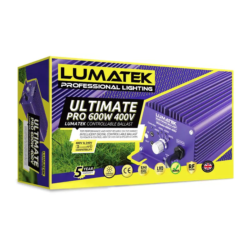 Lumatek Ultimate 600W 400V Ballast Lumatek