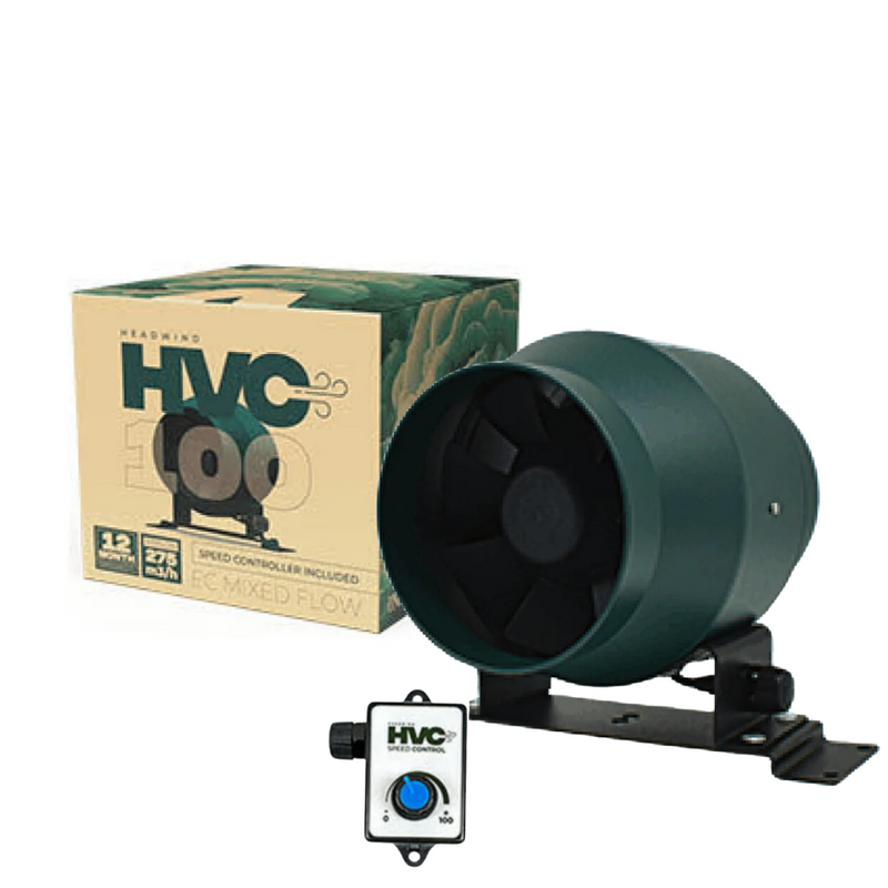 Headwind HVC EC Mixed Flow Inline Fan 100mm | 125mm