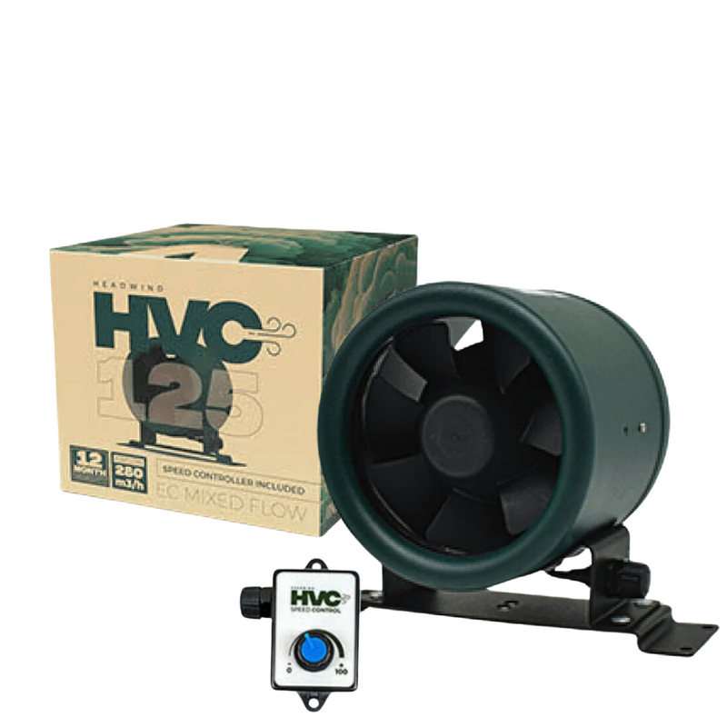 Headwind HVC EC Mixed Flow Inline Fan 100mm | 125mm