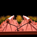 Faven Lighting - R8 Under Canopy LED Grow Lights | 120W | Pack of 4 | Includes Power Cord, Jumper Cable & Couplers