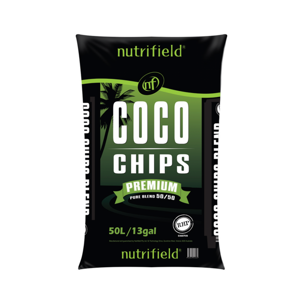 Nutrifield Coco Chips Blend 50/50 | 50L Bag