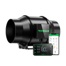 Vivosun Aerozesh S6 Inline Fan 6″ With E42A Temp & Humidity Wifi Controller