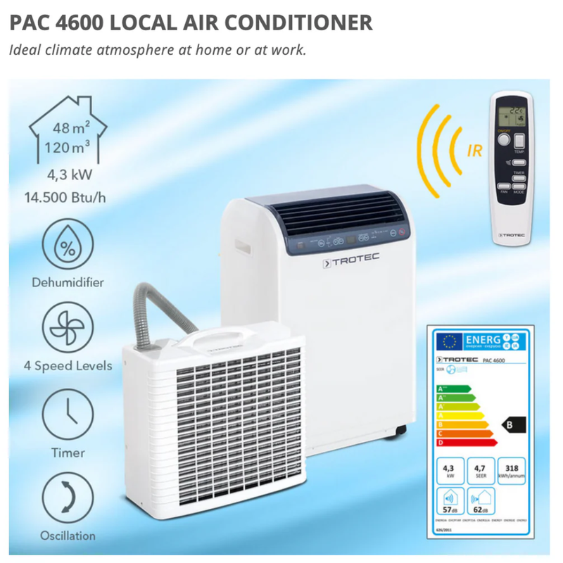 TROTEC PAC 4600 AIR CONDITIONER