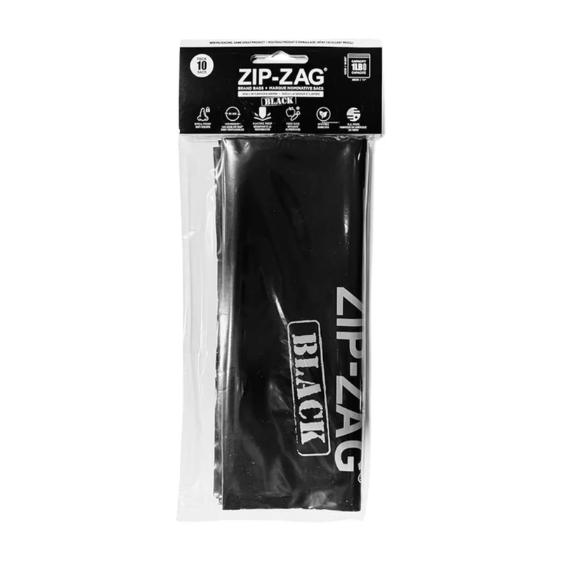 Zip-Zag Bag Black 1IB (454G)