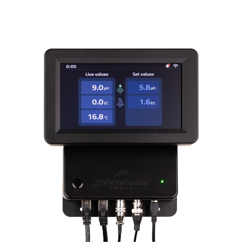 Aqua Master Tools C800 Pro Inline Dosing Controller - PH, EC, PPM, TDS & TEMP