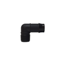 19mm Barbed x 1/2" BSP Threaded Elbow