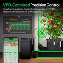 Vivosun AeroFlux Grow Tent Heater - 700W