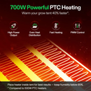 Vivosun AeroFlux Grow Tent Heater - 700W