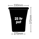 Nutrifield AutoFeed by Autopot 25L Pot XL