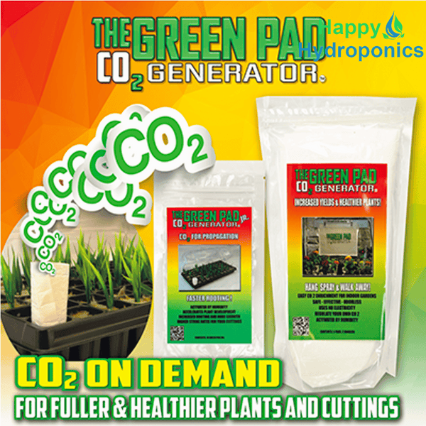 The Green Pad CO2 Generator Grand Daddy 2 Pack The Green Pad