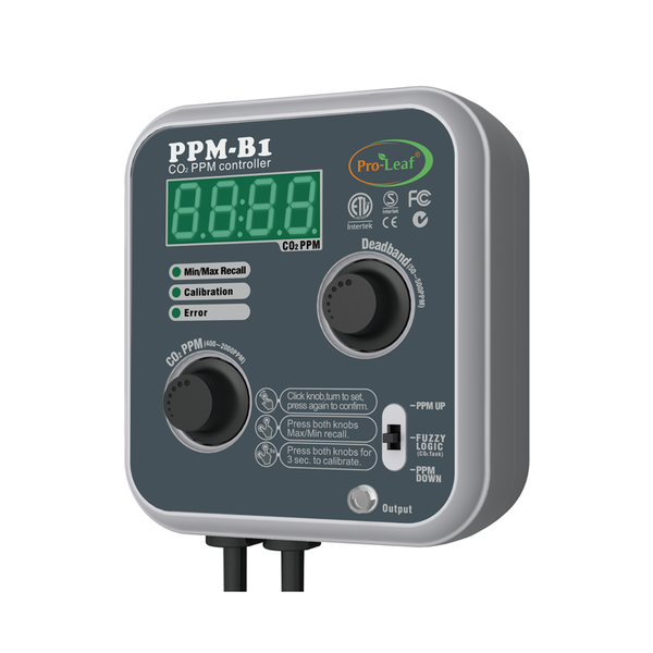 Pro-Leaf CO2 Digital Controller PPM-B1 Pro-Leaf