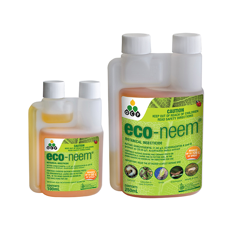 Organic Crop Protectants - Eco Neem 100mL and 250mL 