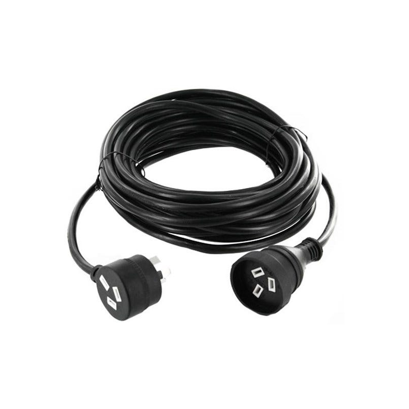 Double Adaptor & Extension Lead 1m Happy Hydroponics AU