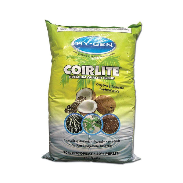 Hy-Gen Coirlite Coco Perlite 70/30 Blend - 50L Hy-Gen Nutrients
