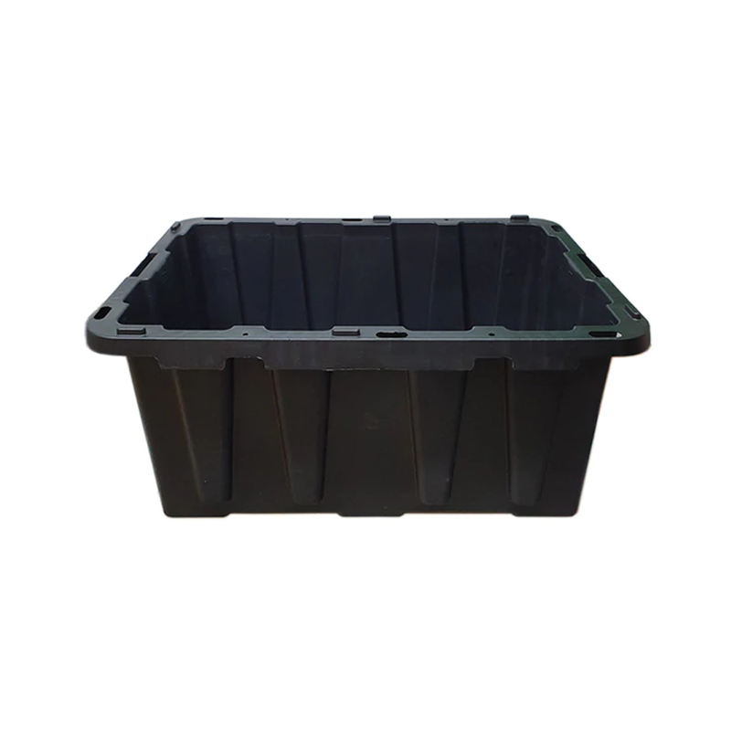 Potami Black Tub 100L with Lid Potami