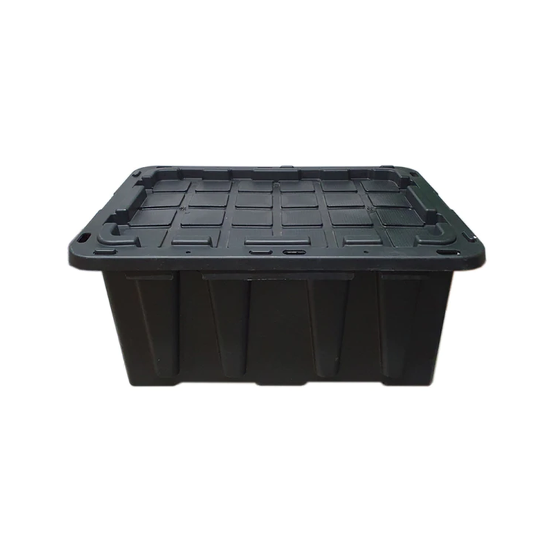 Potami Black Tub 100L with Lid Potami