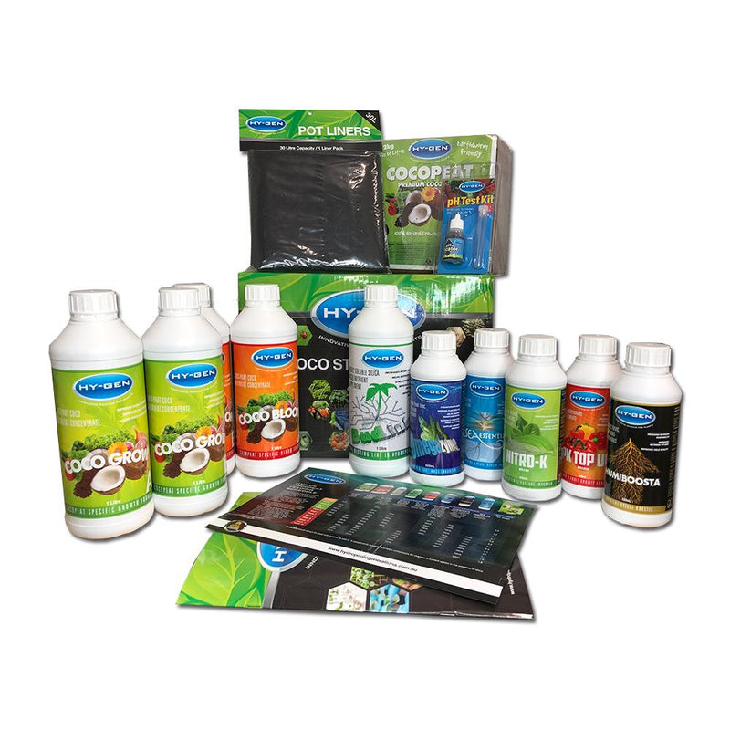 Hy-Gen Coco Starter Kit Hy-Gen Nutrients