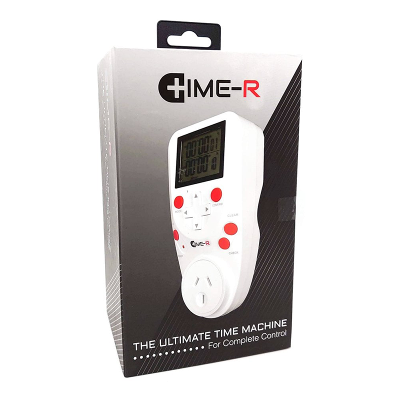 time-r digital timer package in white background 